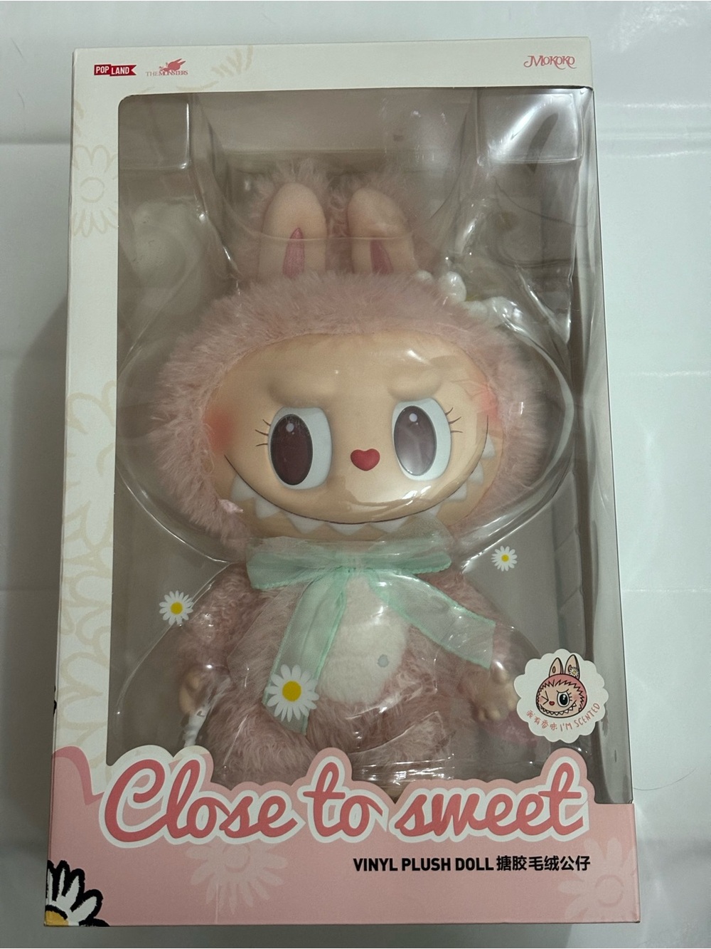 Popmart Popland Mokoko Close to Sweet Vinyl Plush Doll